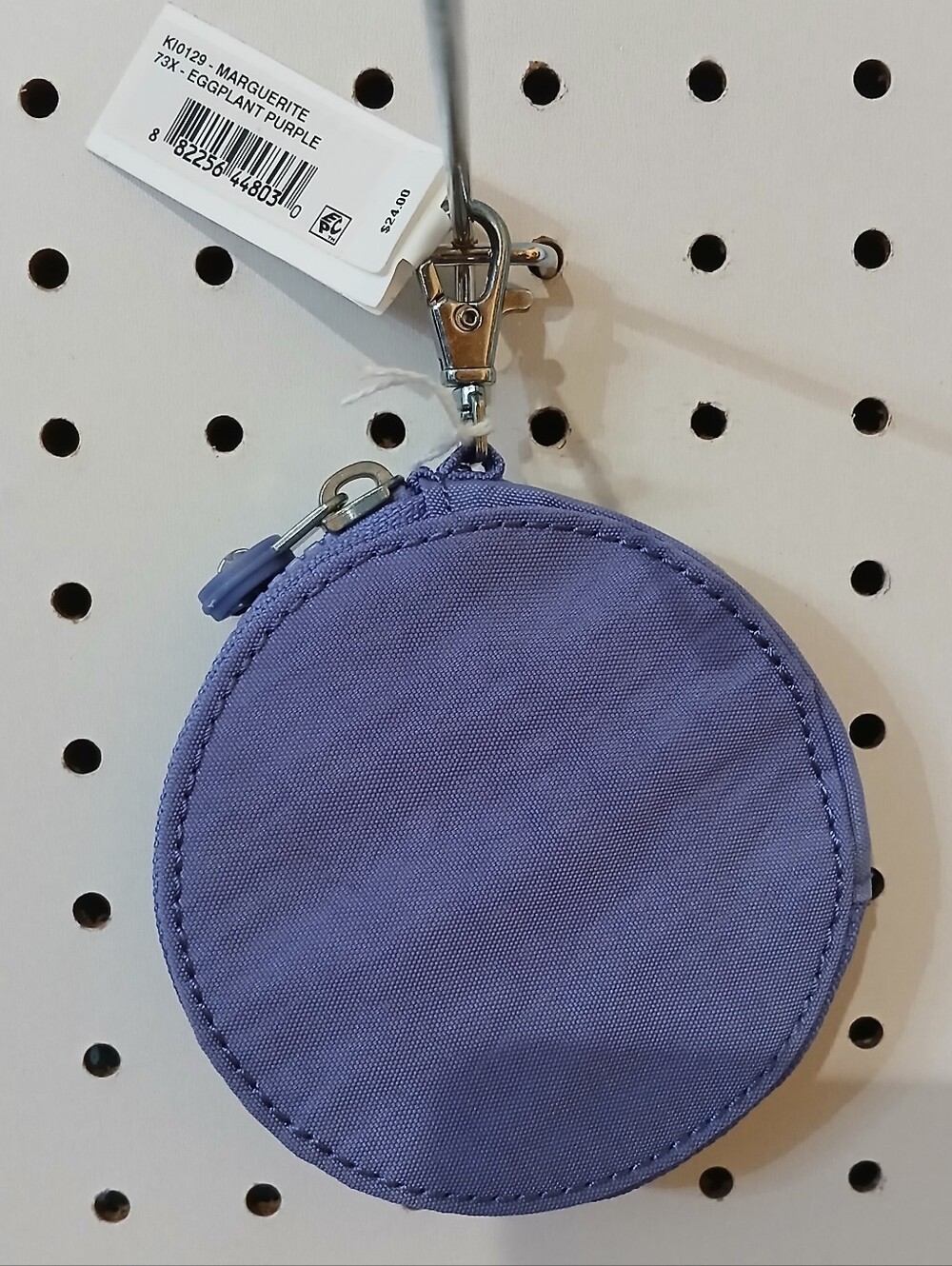 Kipling Marguerite Round Zip Coin Pouch - Picture 2 of 6